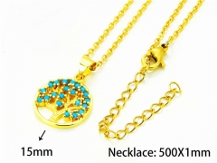 HY Wholesale Popular CZ Necklaces (Crystal)-HY54N0561NL