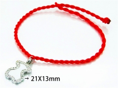 HY Stainless Steel 316L Bracelets (Rope Weaving)-HY64B1276HVV