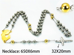 HY Stainless Steel 316L Necklaces (Religion Style)-HY55N0501HCC