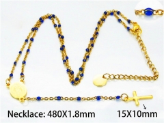 HY Stainless Steel 316L Necklaces (Religion Style)-HY76N0445NLF