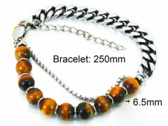 HY Wholesale Stainless Steel 316L Bracelets (Rosary)-HY11B0155HLX