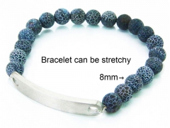 HY Wholesale Stainless Steel 316L Bracelets (Rosary)-HY11B0208HGG
