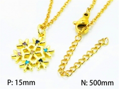 HY Wholesale| Popular CZ Necklaces-HY54N0209MW