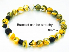 HY Wholesale Stainless Steel 316L Bracelets (Rosary)-HY11B0173HTT