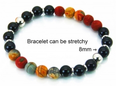 HY Wholesale Stainless Steel 316L Bracelets (Rosary)-HY11B0176HAA