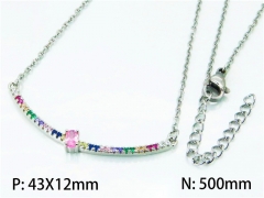 HY Wholesale| Popular CZ Necklaces-HY54N0212OL