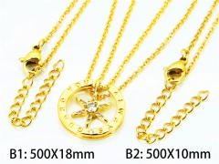 HY Wholesale| Popular CZ Necklaces-HY54N0219HIR