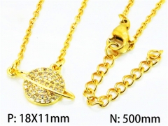 HY Wholesale| Popular CZ Necklaces-HY54N0217NW