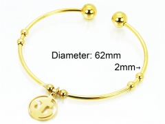 HY Jewelry Wholesale Stainless Steel 316L Bangle (PDA Style)-HY89B0025JLY