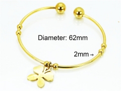 HY Jewelry Wholesale Stainless Steel 316L Bangle (PDA Style)-HY89B0014JLA