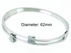 HY Stainless Steel 316L Bangle-HY80B0844HZL
