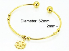 HY Jewelry Wholesale Stainless Steel 316L Bangle (PDA Style)-HY89B0004JLT