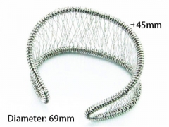 HY Stainless Steel 316L Bangle (Steel Wire)-HY81B0500HHQ