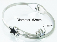HY Stainless Steel 316L Bangle-HY80B0832HIW