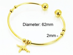 HY Jewelry Wholesale Stainless Steel 316L Bangle (PDA Style)-HY89B0020JLB
