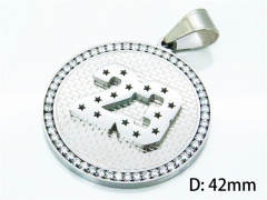 HY Stainless Steel 316L Pendants (Crystal)-HY15P0201HKQ