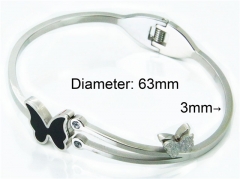 HY Stainless Steel 316L Bangle-HY80B0829HJF