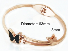 HY Stainless Steel 316L Bangle-HY80B0831HMA