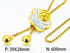 HY Stainless Steel 316L Necklaces-HY02N0122HIE