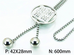HY Stainless Steel 316L Necklaces-HY02N0125HHB