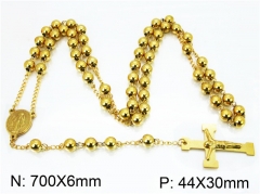 HY Stainless Steel 316L Necklaces (Religion Style)-HY40N0967HMX