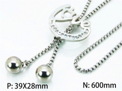 HY Stainless Steel 316L Necklaces-HY02N0123HHZ