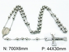 HY Stainless Steel 316L Necklaces (Religion Style)-HY40N0964PR