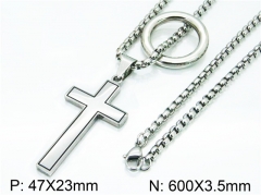 HY Wholesale Stainless Steel 316L Necklaces (Religion Style)-HY09N0246HIE