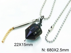 HY Wholesale Stainless Steel 316L Necklaces (Other Style)-HY09N0251PQ