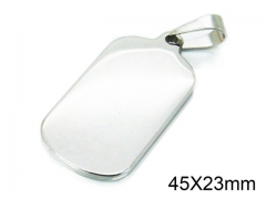 HY Jewelry Stainless Steel 316L Pendants (Other Style)-HY08P0793MV
