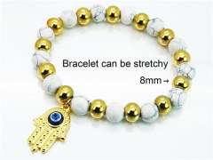 HY Wholesale Stainless Steel 316L Bracelets (Rosary)-HY76B1640MLY