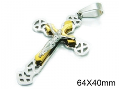 HY Jewelry Stainless Steel 316L Pendants (cross)-HY08P0795ML