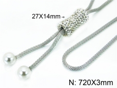 HY Wholesale Stainless Steel 316L Necklaces (Other Style)-HY21N0012ND