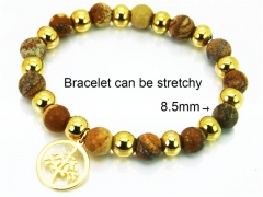 HY Wholesale Stainless Steel 316L Bracelets (Rosary)-HY76B1572MLR