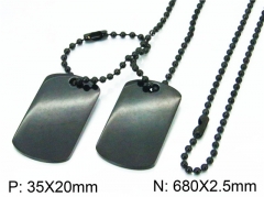 HY Wholesale Stainless Steel 316L Necklaces (Other Style)-HY09N0256HHD