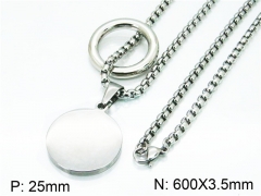 HY Wholesale Stainless Steel 316L Necklaces (Other Style)-HY09N0243PQ