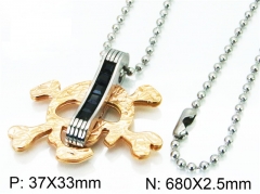 HY Wholesale Stainless Steel 316L Necklaces (Other Style)-HY09N0252PE