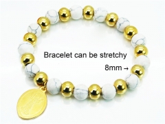 HY Wholesale Stainless Steel 316L Bracelets (Rosary)-HY76B1646MLV