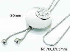 HY Wholesale Stainless Steel 316L Necklaces (Other Style)-HY02N0147HID