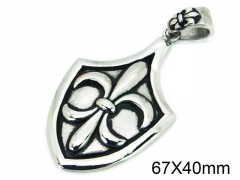 HY Wholesale Stainless Steel 316L Pendants (Casting)HY28P0078PX