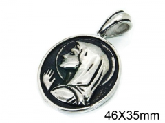 HY Wholesale Stainless Steel 316L Pendants (Religion)-HY28P0037OR