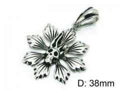 HY Wholesale Stainless Steel 316L Pendants (Skull Style)-HY28P0059NQ