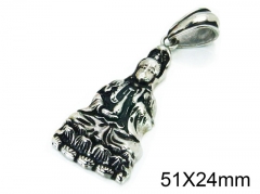 HY Wholesale Stainless Steel 316L Pendants (Religion)-HY28P0034OR