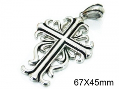 HY Wholesale Stainless Steel 316L Pendants (cross)-HY28P0048HSS