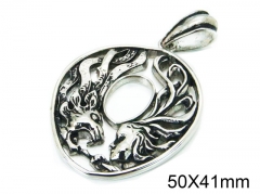 HY Wholesale Stainless Steel 316L Pendants (Casting)HY28P0079OZ