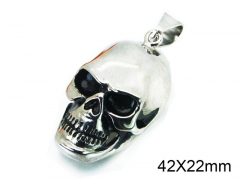 HY Wholesale Stainless Steel 316L Pendants (Skull Style)-HY28P0109PZ