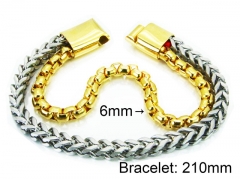 HY Stainless Steel 316L Bracelets (Titanium steel)-HY28B0066JDD
