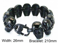 HY Stainless Steel 316L Bracelets (Casting Style)-HY28B0052KLW