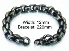 HY Stainless Steel 316L Bracelets (Casting Style)-HY28B0043KAA