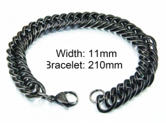 HY Stainless Steel 316L Bracelets (Titanium steel)-HY28B0047HLE